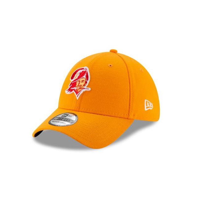 NFL Tampa Bay Buccaneers Team Classic 39Thirty Stretch Fit (FNO7325) - Orange New Era Caps